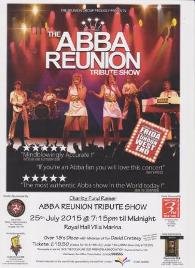 ABBA Reunion poster