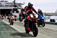 Motorcycles arrive in the Isle of Man on board Steam Packet Company vessel Manannan