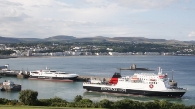 Fleet in Douglas Harbour August 2014