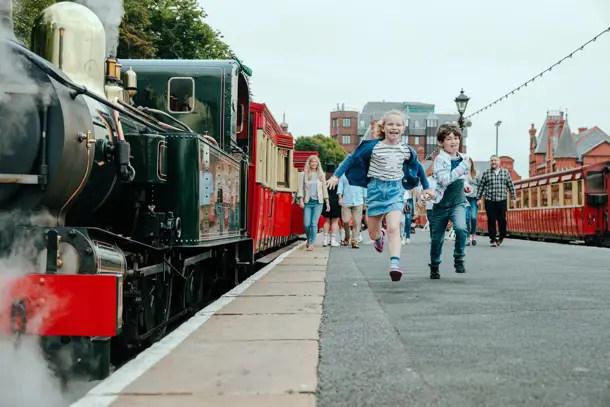 Family day out on the Steam Railway