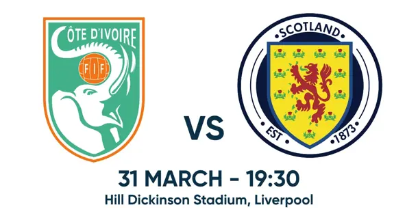 Côte d’Ivoire v Scotland - 31 March at 19:30