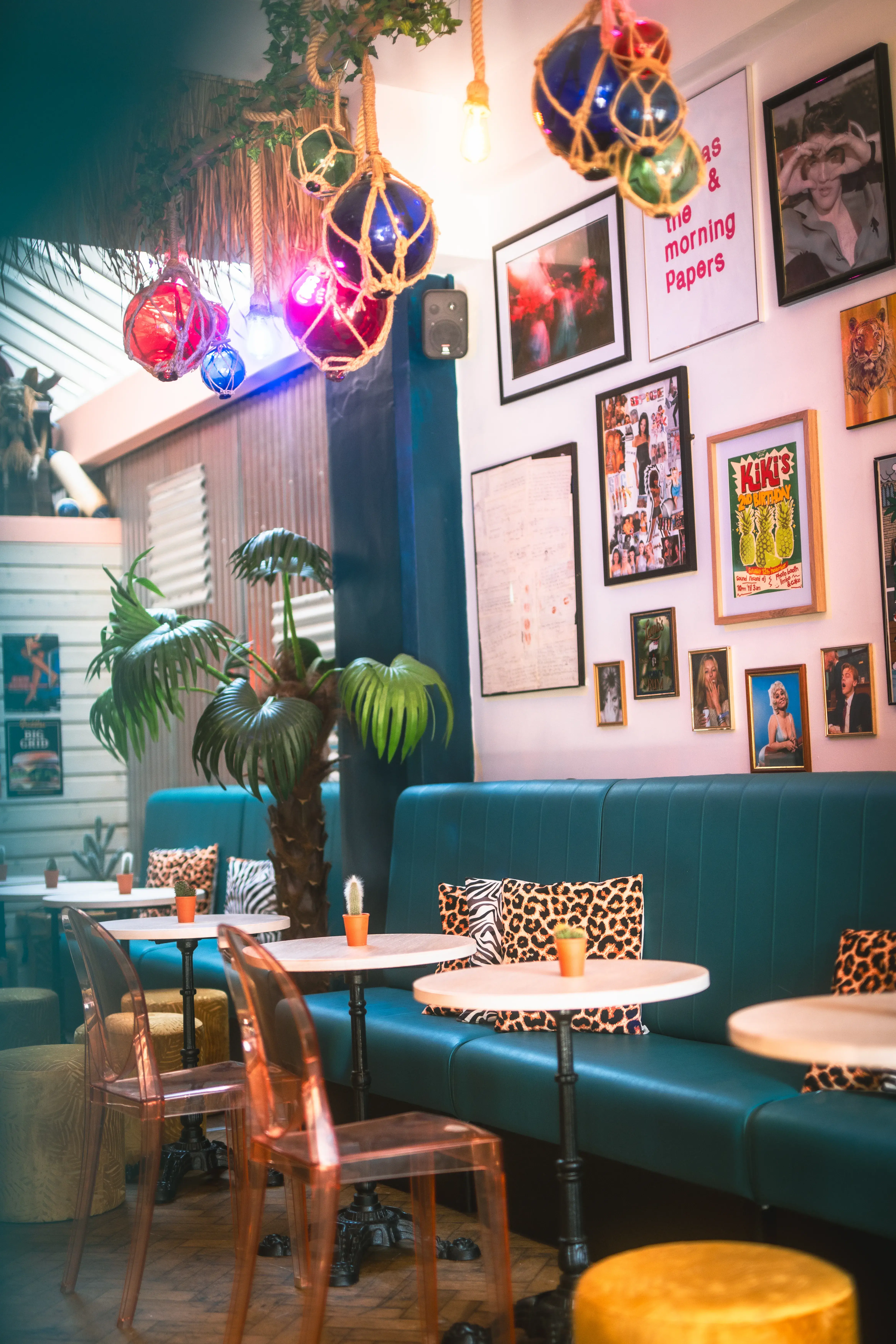 Decor at Kiki Lounge