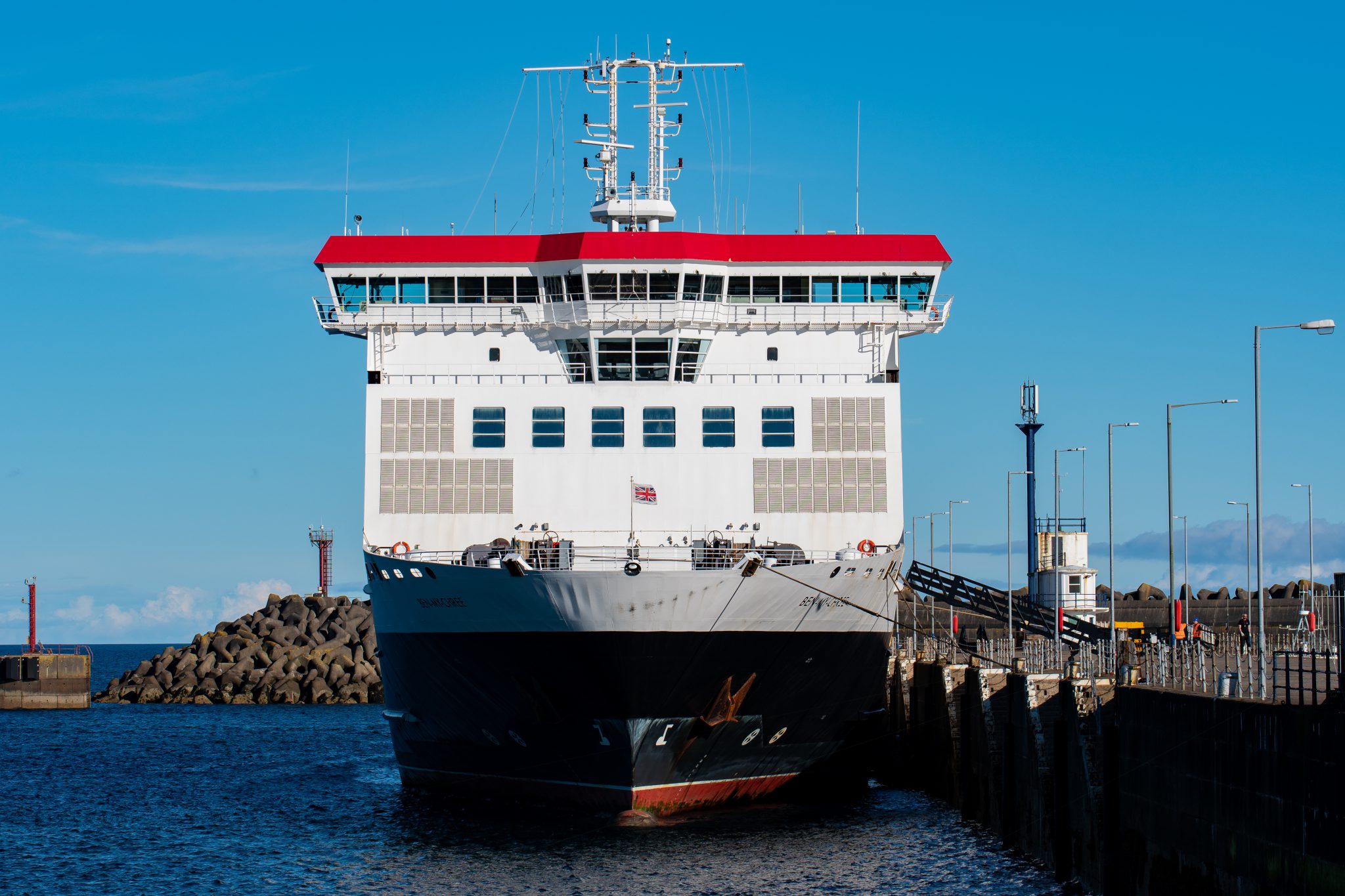The Ben-my-Chree in Douglas Harbour