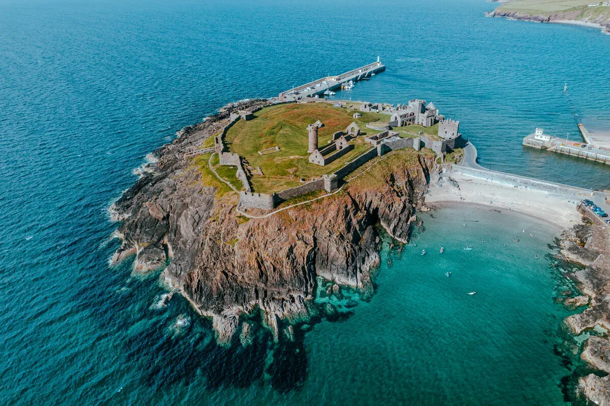 Peel castle Isle of Man